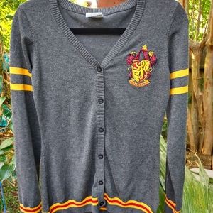 Official Harry Potter Gryffindor Cardigan Women's Size Small